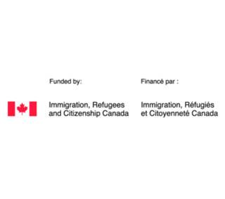 funding announcement that program is funded by Immigration, Refugees and Citizenship Canada